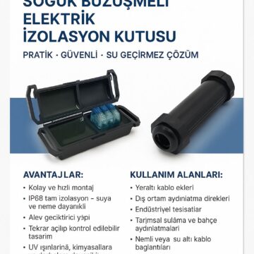 **“Soğuk Büzüşmeli Elektrik İzolasyon Kutusu”**